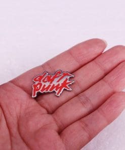 Alternative view of Rock Band 'Daft Punk' Enamel Pin