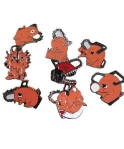 Alternative view of Chainsaw Man 'Devil Hunter Head' Enamel Pin