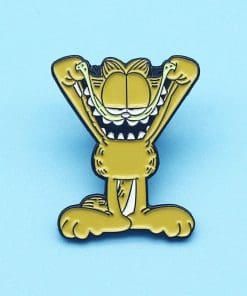 Garfield 'Stretchy Smile' Enamel Pin