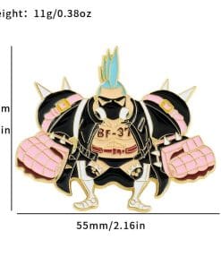 Alternative view of One Piece 'Franky | BF 37' Enamel Pin