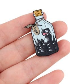 Alternative view of Venom 'Rage Jar' Enamel Pin