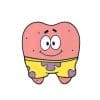 SpongeBob SquarePants 'Patrick x Tooth' Enamel Pin