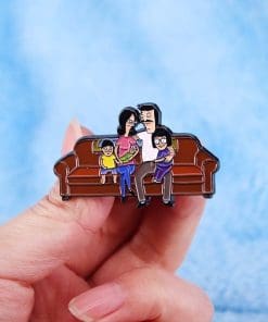 Alternative view of Bob's Burgers 'Family' Enamel Pin