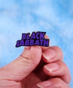 Alternative view of Rock Band 'Black Sabbath' Enamel Pin