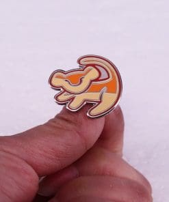 Alternative view of The Lion King 'Lion Mark' Enamel Pin