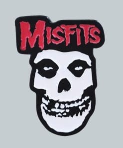Misfits 'Smiling Skull' Enamel Pin