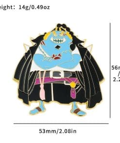 Alternative view of One Piece 'Jinbe | Warlords of the Sea' Enamel Pin