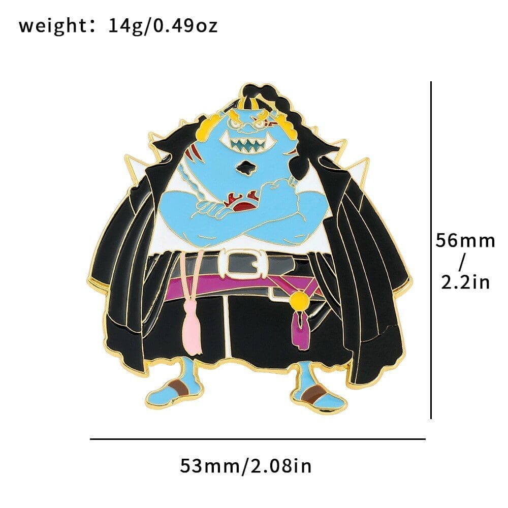 One Piece 'Jinbe | Warlords of the Sea' Enamel Pin - Image 2