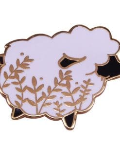 Sheep 'Fluffy Wool' Enamel Pin