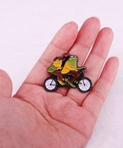 Frog and Toad Enamel Pin