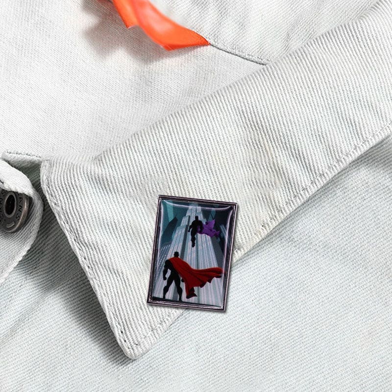 Batman vs Superman Enamel Pin - Image 3