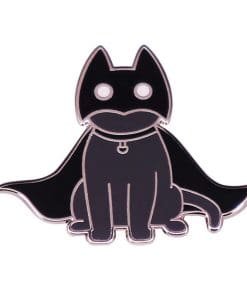 Black Cat 'Cool Batman' Enamel Pin