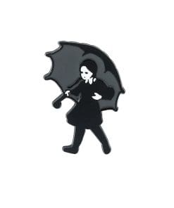 Wednesday 'Black Umbrella' Enamel Pin