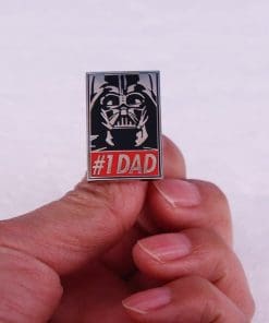 Alternative view of Darth Vader 'No. Dad' Enamel Pin