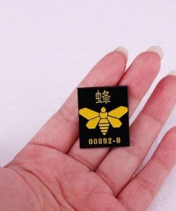 Alternative view of Breaking Bad 'Moth Chemical Bee 00892-B' Enamel Pin