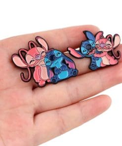 Alternative view of Lilo and Stitch 'Stitch and Angel | Lovers 2.0' Enamel Pin