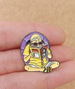 Alternative view of Dragon Ball Z ‘Master Roshi | Comic Book’ Enamel Pin