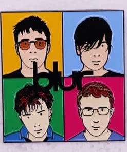 Rock Band 'Blur' Enamel Pin