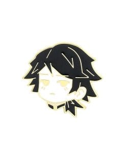 Demon Slayer 'Giyu Chibi Head' Enamel Pin