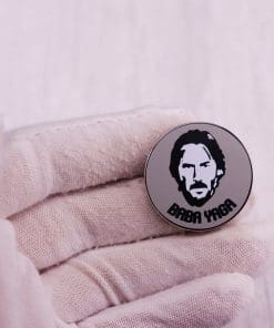 Alternative view of John Wick 'Baba Yaga' Enamel Pin