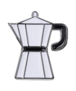 Coffeemaker 'Moka Pot' Enamel Pin