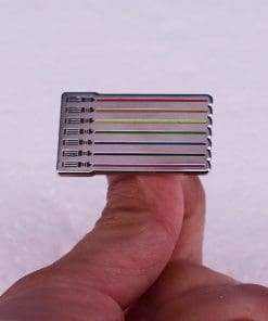 Alternative view of Rainbow Lightsaber 'St*r W*rs Saber Sword' Enamel Pin
