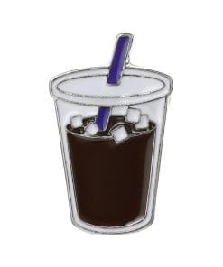 Refreshment 'Iced Coffee' Enamel Pin