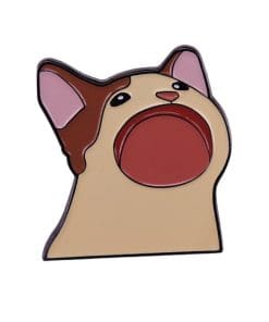 Cat 'Yawning' Enamel Pin