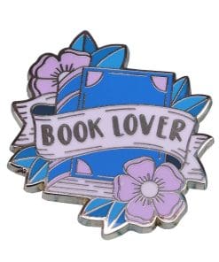 Book Lover Enamel Pin