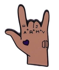 BTS 'Jung Kook Hand | Army' Enamel Pin