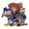 Kingdom Hearts 'Sora. Donald Duck. Goofy' Enamel Pin