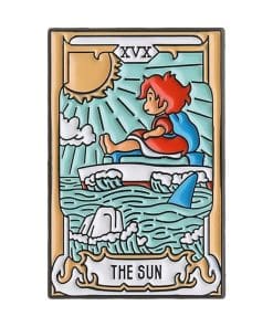 Ponyo 'The Sun | Tarot Card' Enamel Pin