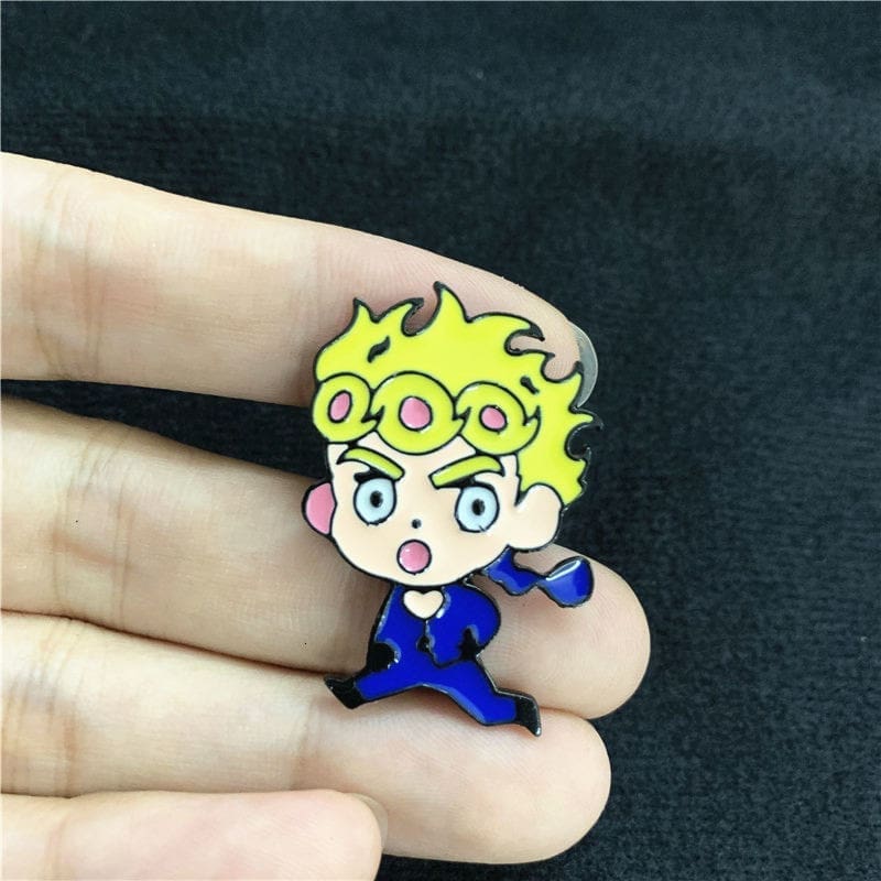 JoJo's Bizarre Adventure 'Giorno | Running Chibi' Enamel Pin