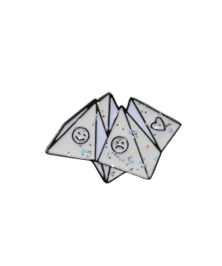Origami Game 'Chatterbox' Enamel Pin
