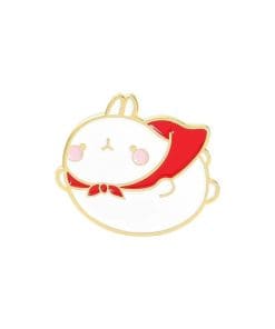 Chubby Bunny 'Red Cape' Enamel Pin