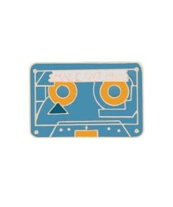 Blue Tape 'Make Out Mix' Enamel Pin