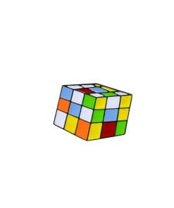 Rubik's Cube Enamel Pin