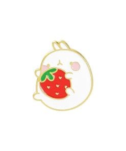Chubby Bunny 'Strawberry Love' Enamel Pin