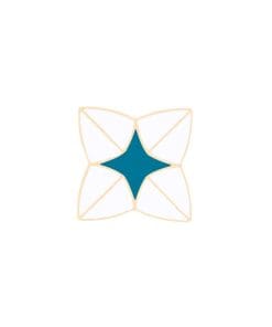 Origami 'Paper Fortune Teller' Enamel Pin