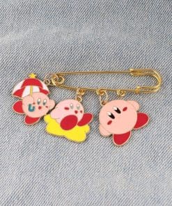 Alternative view of Kirby 'Pink Hero Charms' Enamel Pin