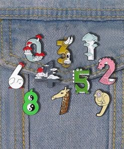 #9 'Monkey' Enamel Pin - Image 3