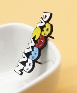 Alternative view of Pacman Enamel Pin