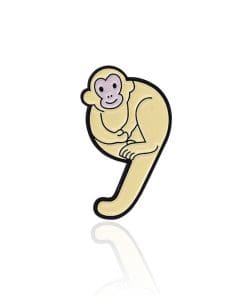 #9 'Monkey' Enamel Pin