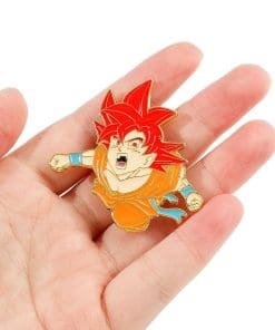 Alternative view of Dragon Ball Z ''Goku Flight' Enamel Pin