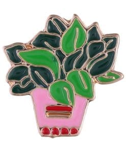 Potted Plant 'Heartleaf Philodendron' Enamel Pin