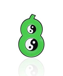 #8 'Yin Yang' Enamel Pin