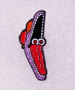 Alternative view of Beetlejuice ‘Barbara | Big Mouth’ Enamel Pin