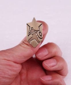 Alternative view of Hero Logo 'Captain America' Enamel Pin