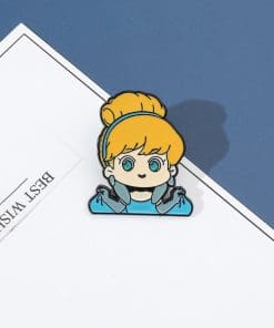 Alternative view of Cinderella 'Princess Chibi' Enamel Pin