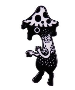 Elf Mushroom Enamel Pin